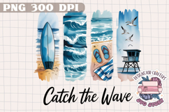 Brush Stroke Summer Holidays Sublimation Design PNG Beach Product Image 1