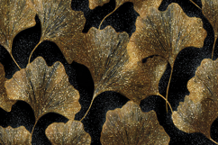 Ginkgo Leaves Background Product Image 1