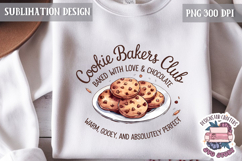 Social Homemade Food Club PNG Sublimation Design PNG Product Image 1