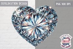 Valentine Heart Symbol Love Sublimation Design PNG Heart Product Image 1
