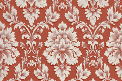Damask Pattern Texture Background Wallpaper Product Image 1