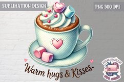 Valentine Quote Symbol Love Sublimation Design PNG Heart Product Image 1