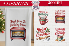 Christmas KITCHEN Quote Clipart PNG Sublimation 4 Design Product Image 1