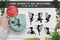 Fairy Silhouette SVG Collections Product Image 1