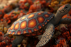Sea Turtle Background Wallpaper Product Image 1