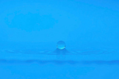 Water Drop Blue Background Product Image 1