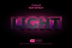 3D Text Effect Colorful Backlight Style Product Image 1