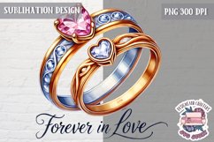 Valentine Quote Symbol Love Sublimation Design PNG Heart Product Image 1