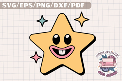 Groovy Summer Pastel Colors SVG Design Mascot Product Image 1