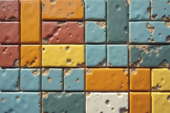 Colorful Mosaic Pattern Texture Background Wallpaper Product Image 1