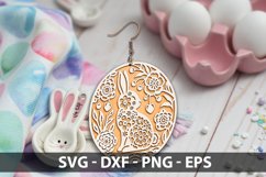 Laser Cut Bunny SVG | Laser Cut Rabbit SVG | Easter SVG Product Image 4