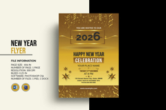 New Year Party Flyer Product Image 1