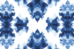 Blue Watercolor Pattern Background Wallpaper Product Image 1