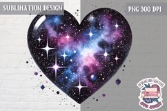 Valentine Heart Symbol Love Sublimation Design PNG Heart Product Image 1