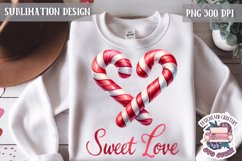 Valentine Love Quote Cute Heart Sublimation Design PNG Sweet Product Image 1