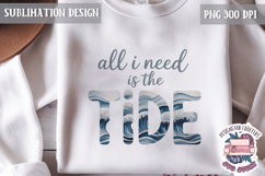 Summer Sublimation Design Beach Funny Ocean Breeze Quote Product Image 1