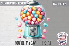 Valentine Quote Symbol Love Sublimation Design PNG Heart Product Image 1