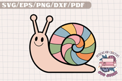 Groovy Summer Pastel Colors SVG Design Mascot Product Image 1