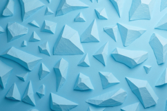 Blue Polygonal Background Product Image 1