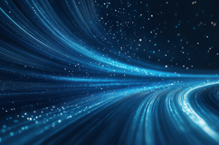 Blue Fiber Optic Background Wallpaper Product Image 1