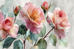 Watercolor Floral Background Product Image 1