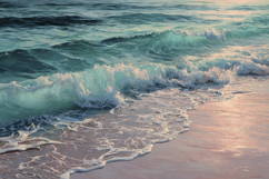 Ocean Waves Background Product Image 1