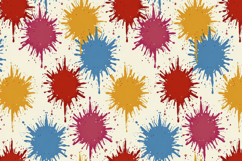 Colorful Paint Splash Background Product Image 1