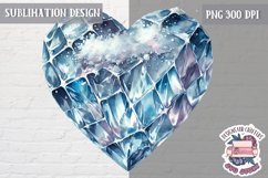 Valentine Heart Symbol Love Sublimation Design PNG Heart Product Image 1