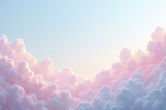 Pastel Pink Blue Sky Background Product Image 1