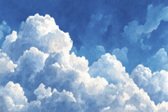 Blue Sky With Clouds Background Product Image 1