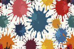 Colorful Paint Splash Background Product Image 1