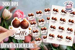 Love sticker Sheet Valentine Day Lovers Funny Sweets PNG Product Image 1