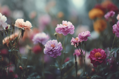 Moss Rose Flowers Background Wallpaper Product Image 1