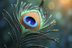 Peafowl Feather Background Wallpaper Product Image 1