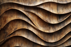 Wooden Waves Background Wallpaper Product Image 1