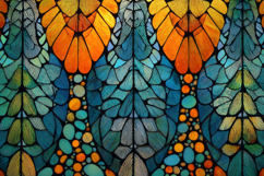 Colorful Stained Glass Pattern Product Image 1
