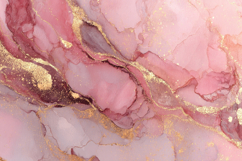 Pink and Gold Marble Texture Background Wallpaper Product Image 1