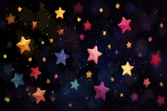 Colorful Star Patter Background Product Image 1