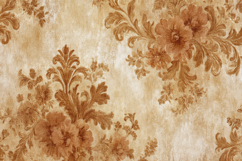 Vintage Style Floral Pattern Background Wallpaper Product Image 1