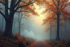 Autumn Forest background Product Image 1