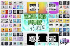 Sarcastic Quotes Sublimation | PNG Design | Funny Sarcastic Product Image 1