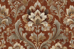 Damask Pattern Background Wallpaper Product Image 1