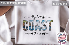 Summer Sublimation Design Beach Funny Ocean Breeze Quote Product Image 1