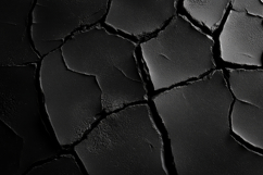 Cracked Black Earth Background Wallpaper Product Image 1