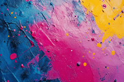 Colorful Abstract Paint Splash Background Wallpaper Product Image 1