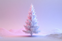 Snowy Tree Background Wallpaper Product Image 1