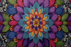 Floral Mandala Design Background Product Image 1