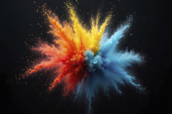Colorful Explosion background Product Image 1