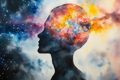 Creative Vision Painting Background Wallpaper Product Image 1