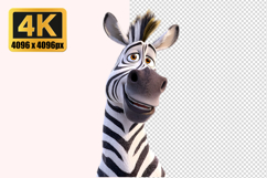 Zebra Transparent PNG Product Image 1